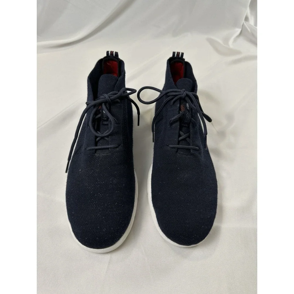 UGG FREAMON HYPERWEAVE SHOES MENS SIZE 11.5 US Navy‎ CHUKKA FLEX-FIT BOOTIE